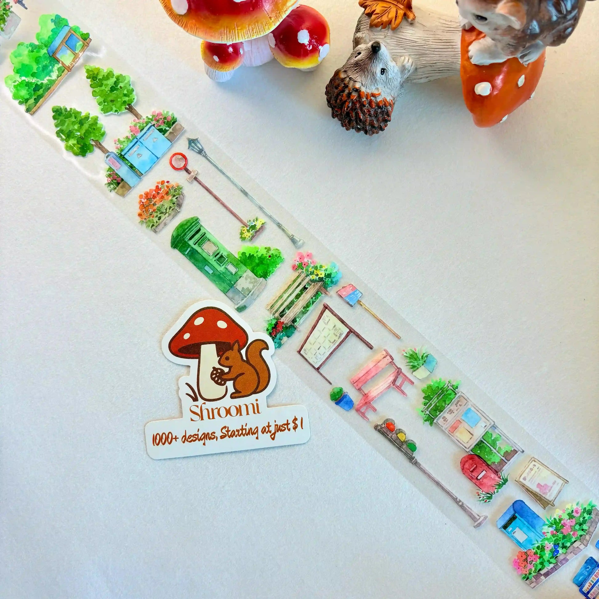 Streetside Stories PET Tape Streetside Stories PET Tape | City Furniture & Scenery Elements
