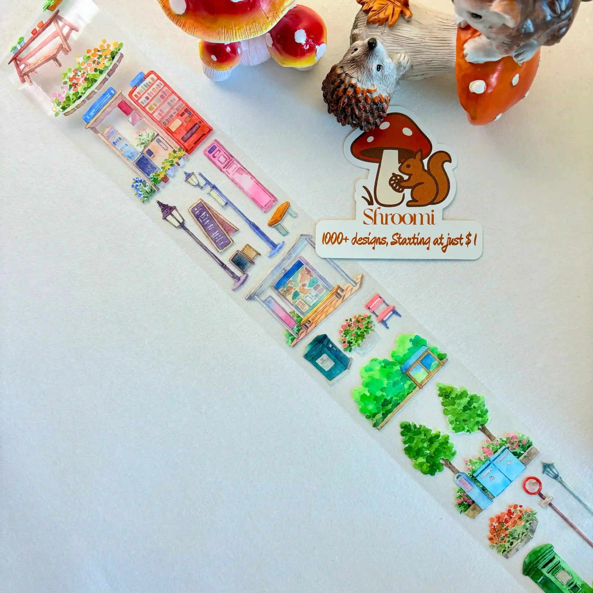 Streetside Stories PET Tape Streetside Stories PET Tape | City Furniture & Scenery Elements