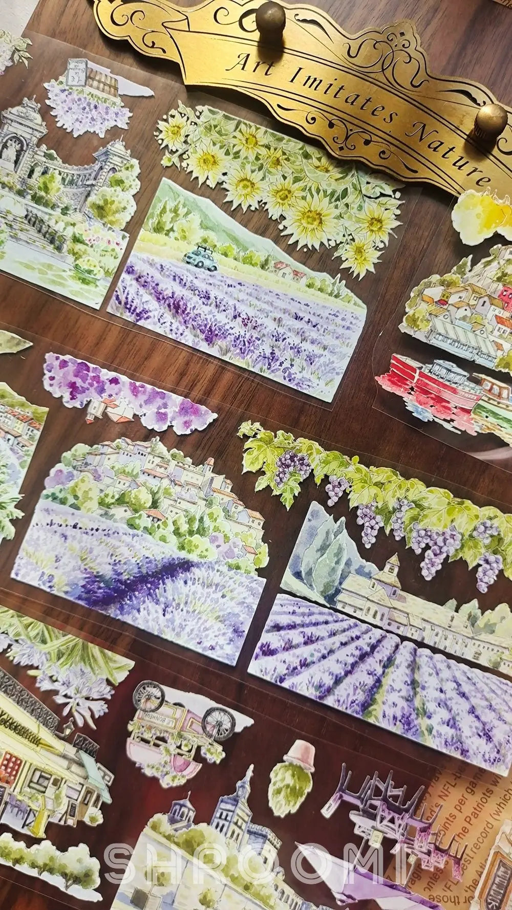 Strolling in Provence PET Tape Strolling in Provence PET Tape | Lavender Field & French Scenery