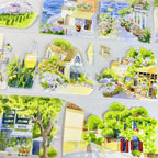 Summer Town Street View PET Tape - Shroomi