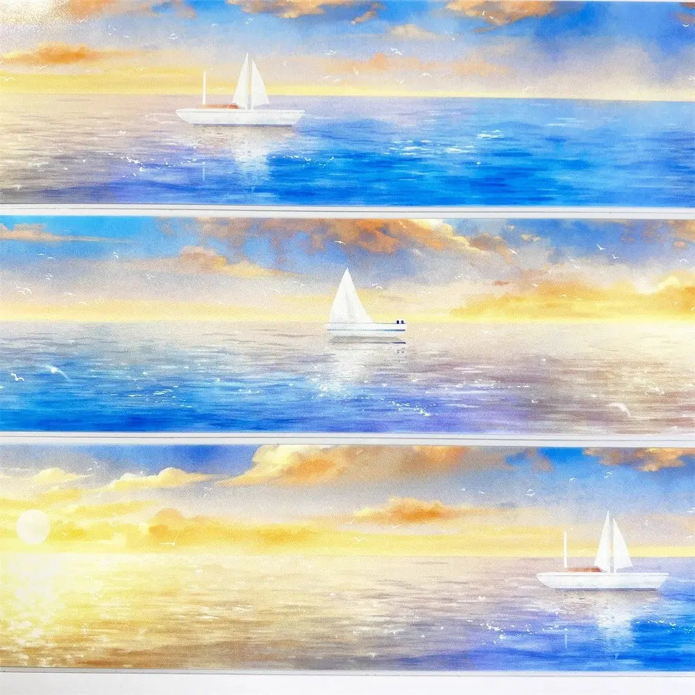 Sunset Sea Horizon PET Tape JINGWUZHI