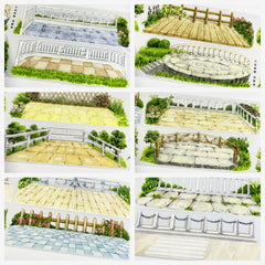 Terrace Background Collection Vol.1 – Basic Edition (7 Styles) Terrace Background Collection Vol.1 – Basic Edition PET Tape Set (7 Styles) | Shroomi