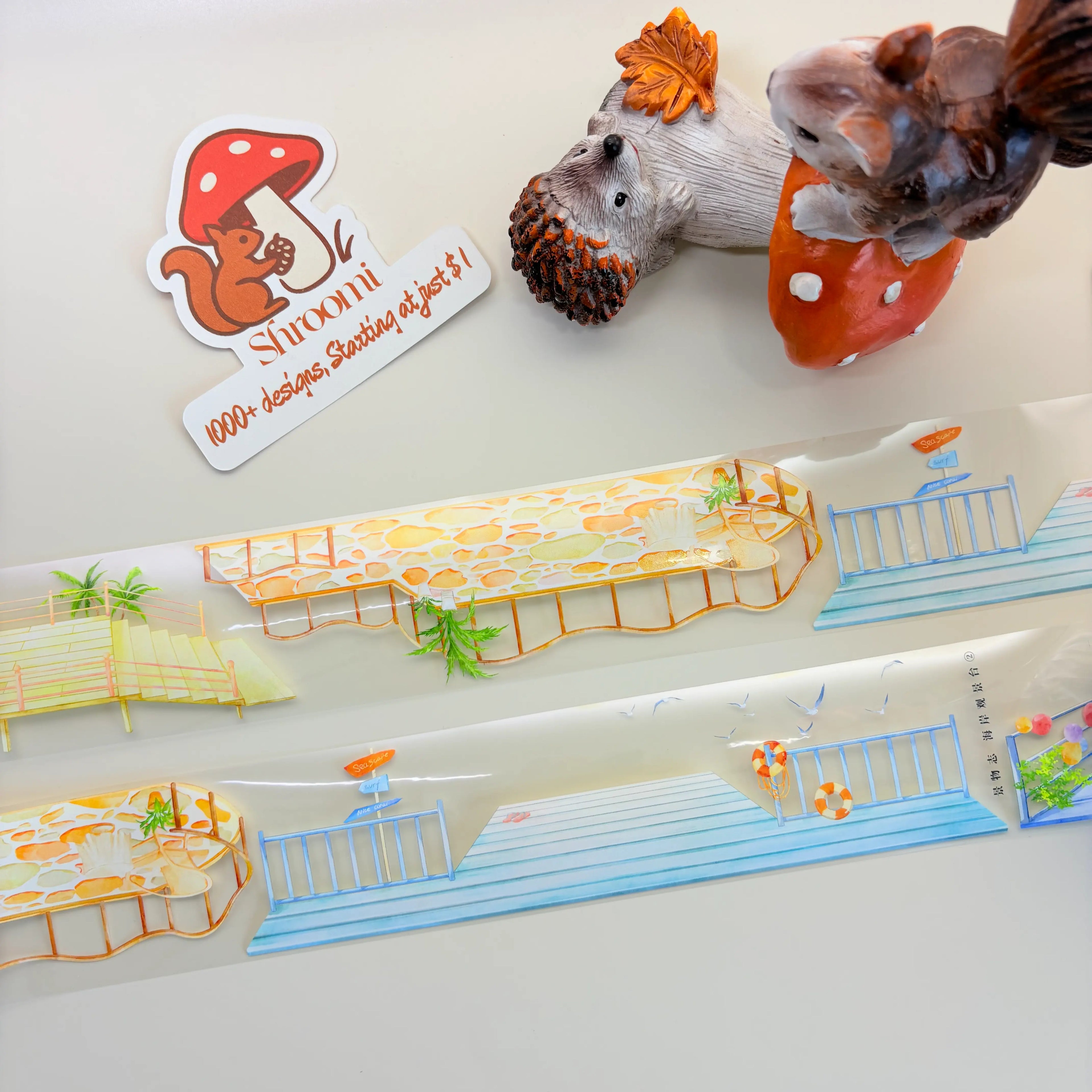 Terrace Background Collection Vol.1 – Basic Edition (7 Styles)