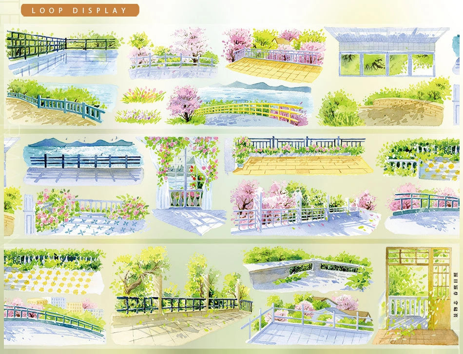 Terrace Background Collection Vol.1 – Basic Edition (7 Styles)