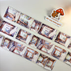 The Past Youth PET Tape The Past Youth PET Tape – Retro Café & Brick Studio Scene