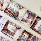 The Past Youth PET Tape The Past Youth PET Tape – Retro Café & Brick Studio Scene