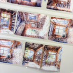 The Past Youth PET Tape The Past Youth PET Tape – Retro Café & Brick Studio Scene