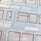 Train Carriage Window PET Tape - Shroomi