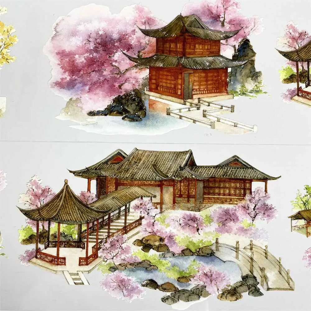 Tranquil Pavilion PET Tape - Shroomi