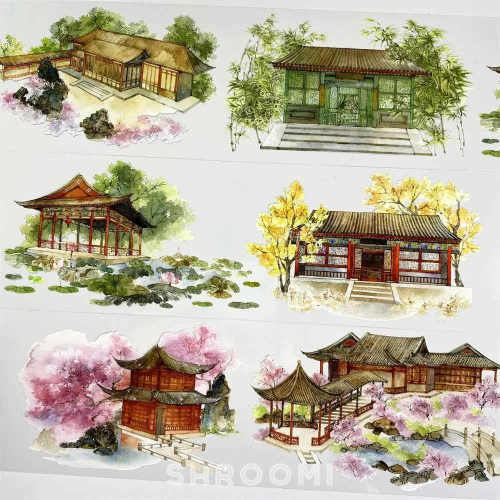 Tranquil Pavilion PET Tape - Shroomi