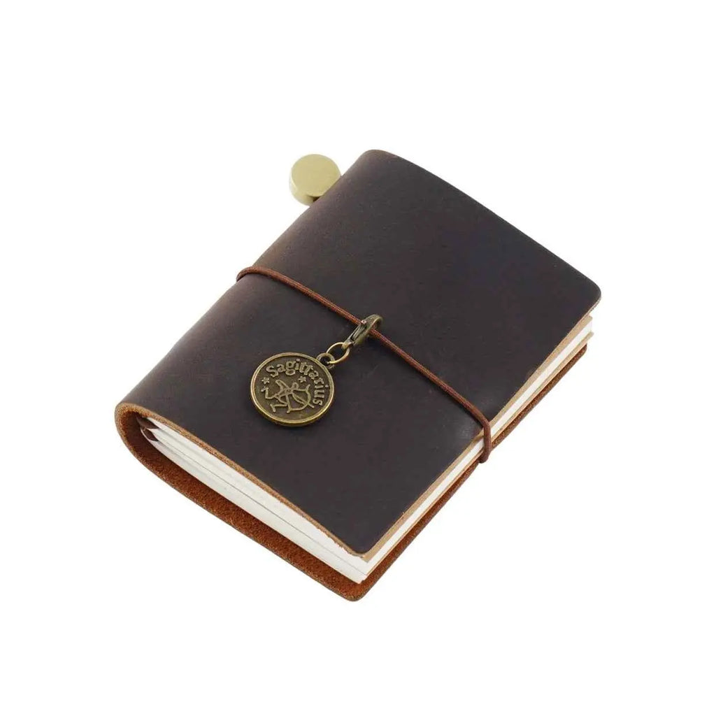 Traveler Mini Diary & Daily Planner, Mini Refillable Journal - Shroomi