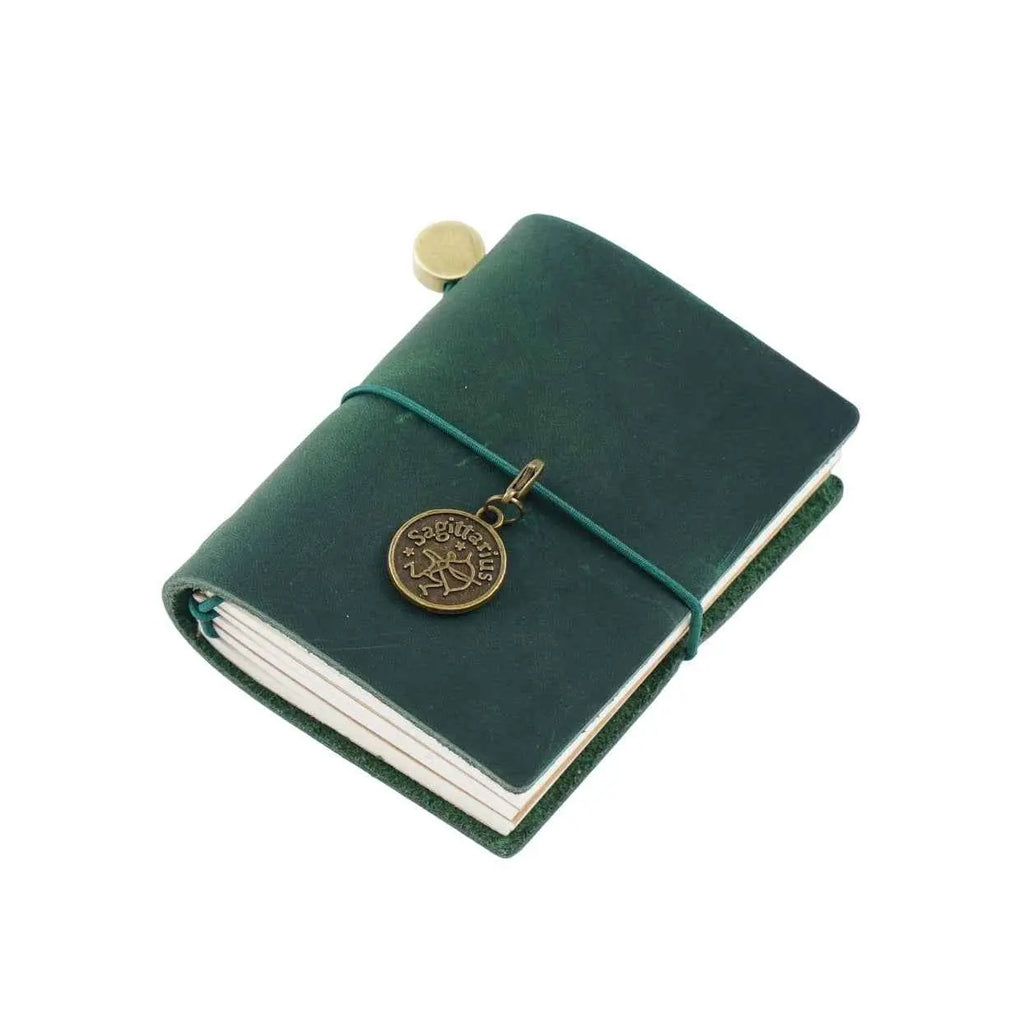 Traveler Mini Diary & Daily Planner, Mini Refillable Journal - Shroomi
