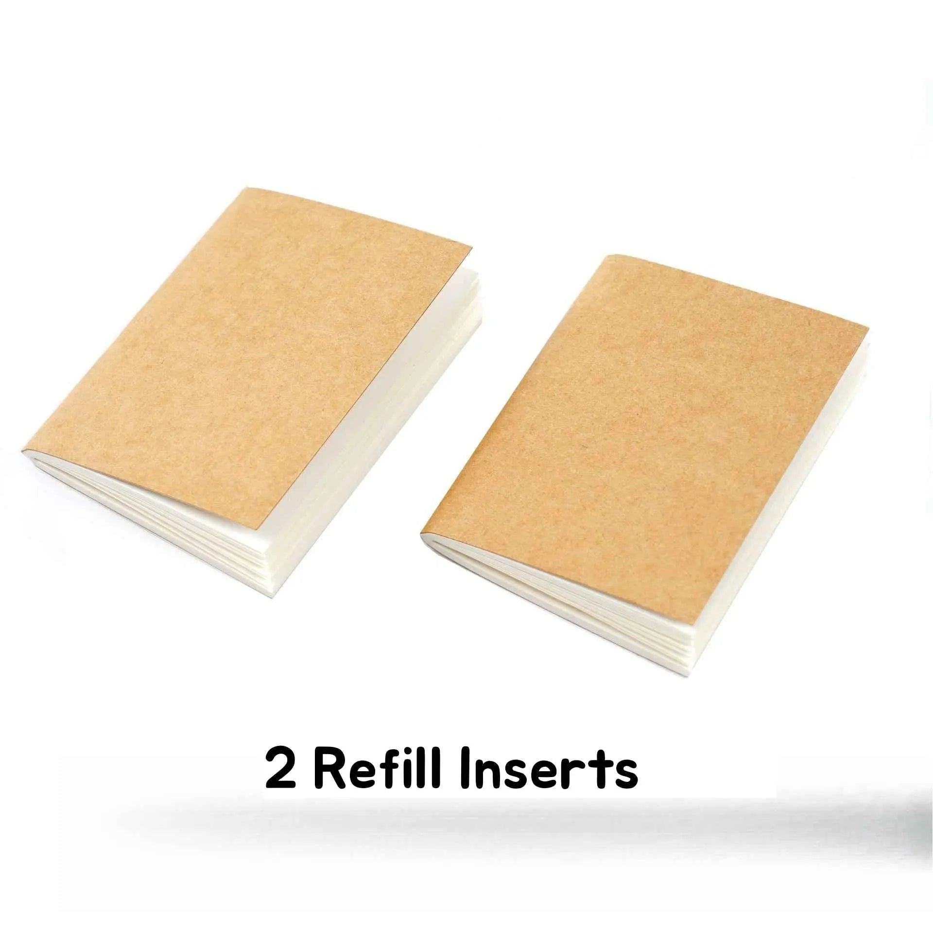 Traveler Mini Diary & Daily Planner, Mini Refillable Journal - Shroomi