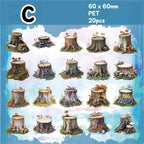 Tree Stump PET Stickers - 6 Styles - Shroomi