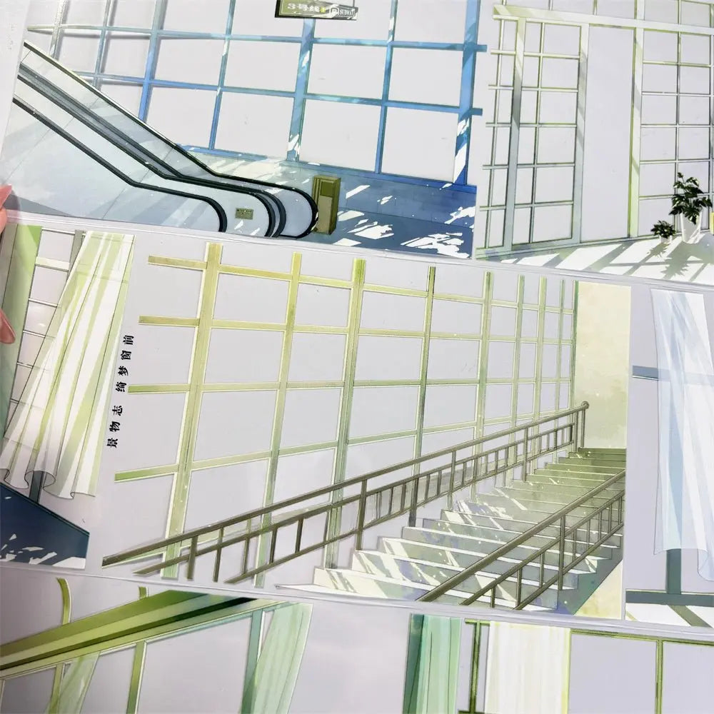 Window Scene PET Tape - Shroomi