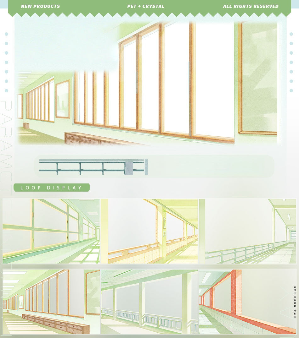 Windows & Corridor Collection Vol.1 - 9 Styles