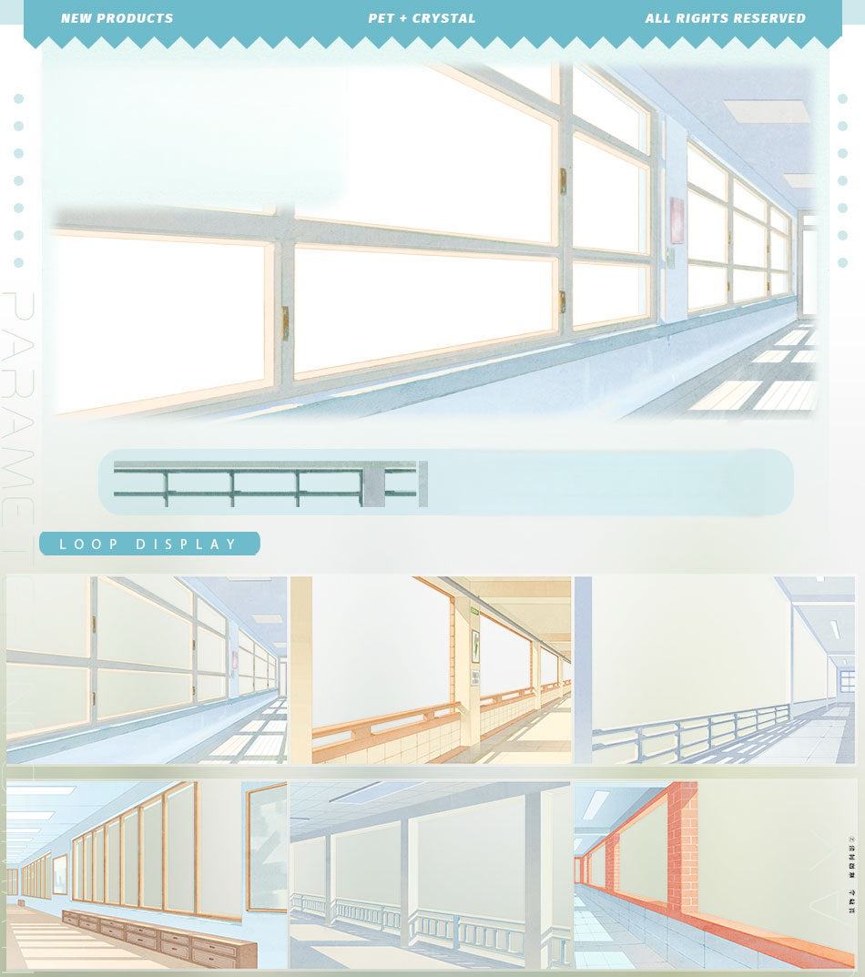 Windows & Corridor Collection Vol.1 - 9 Styles