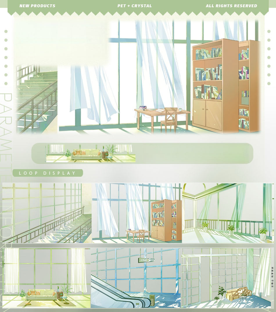 Windows & Corridor Collection Vol.1 - 9 Styles