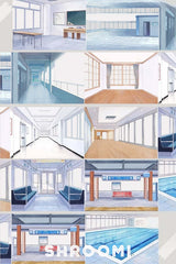 Modern Interiors PET Tape Modern Spaces Divider PET Tape – Contemporary Background Tape