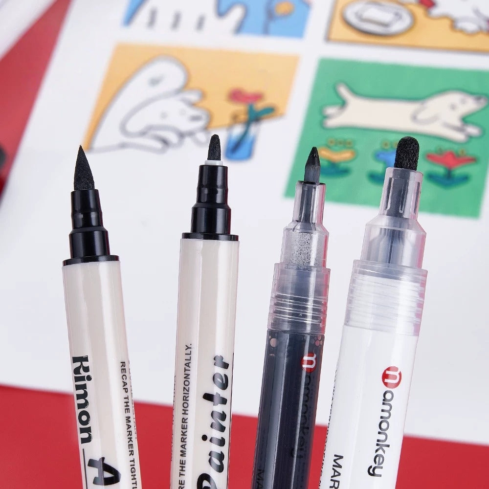Acrylic liner markers