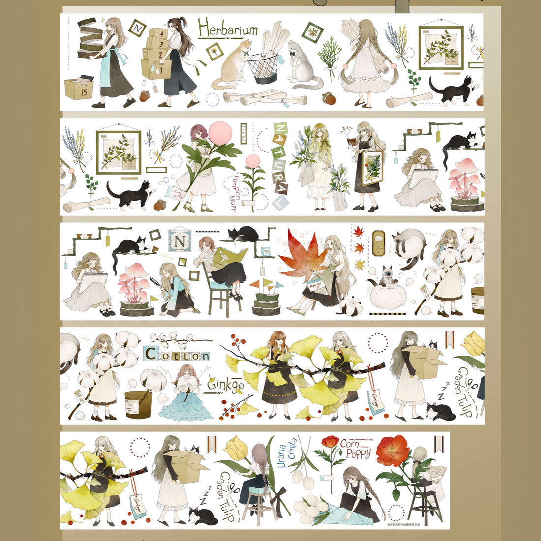 Nature Study Decorative Tape