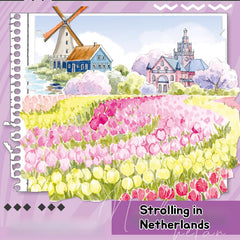 Strolling in Netherlands PET Tape
