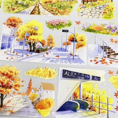Autumn Street Scene PET Tape - Shroomi