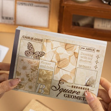 Geometric frame storyboard stickers with blank panels, photo-frame layouts, and clean collage frames - image 2