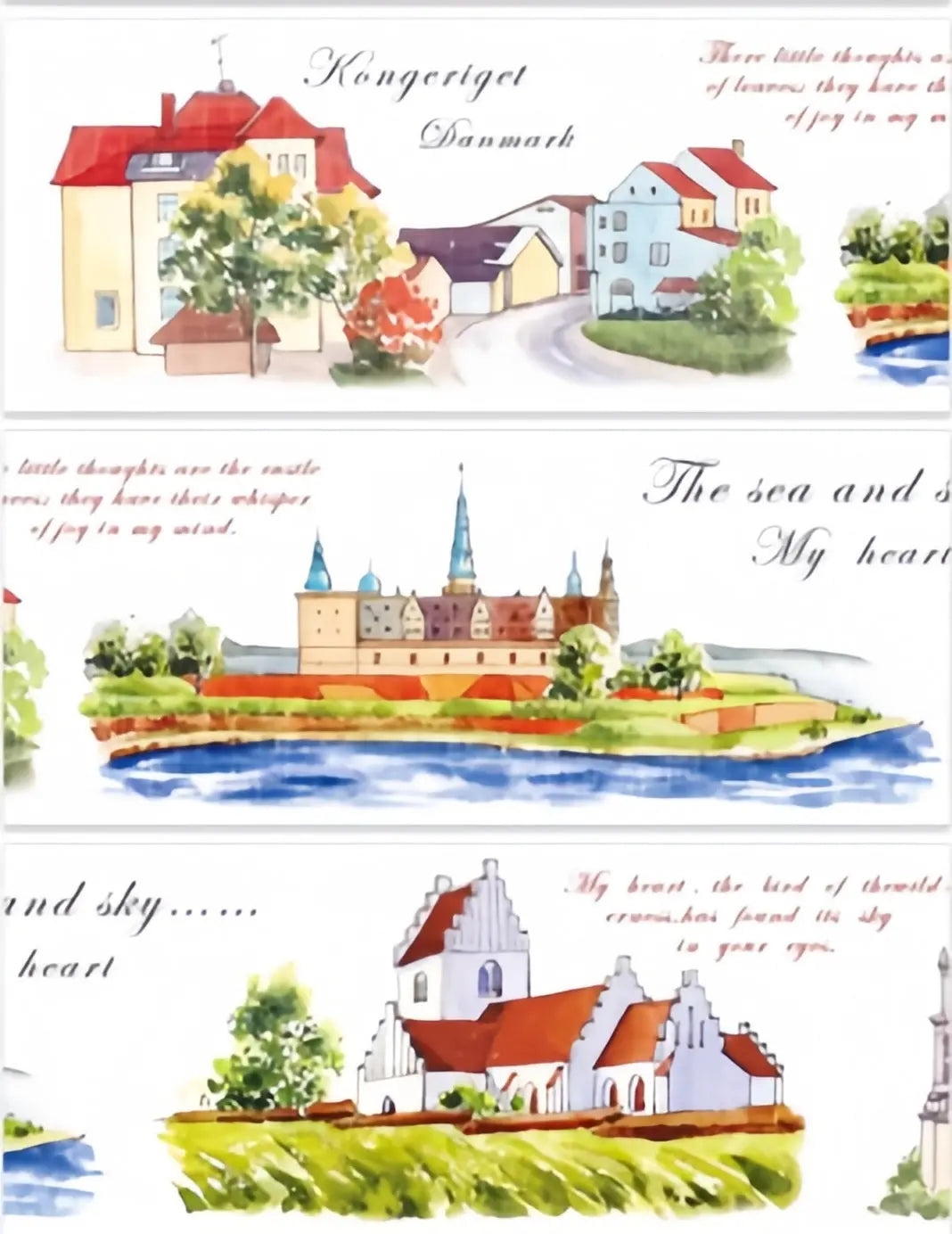Strolling in Denmark PET Tape TIMO