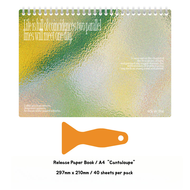 Release Paper Book / Sticker Backing Book