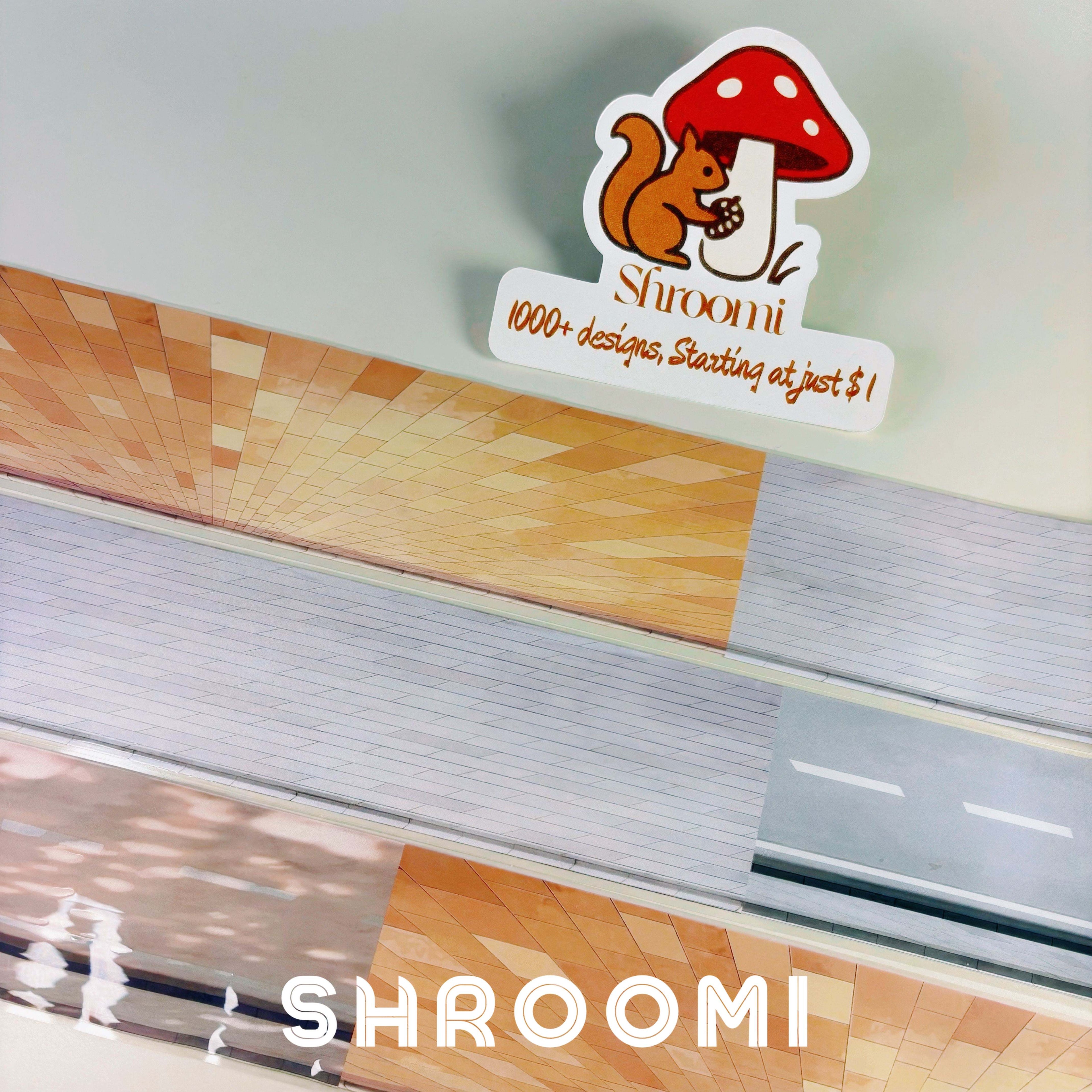 Street Pathway PET Tape Street Pathway PET Tape – Cute Street Scene Washi for Journaling