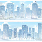 Modern City – Dawn Tape Modern City PET Tape (Dawn) – Morning Urban Skyline