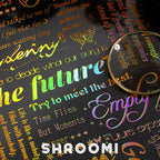 Spring Letters Foil PET Sticker Collection