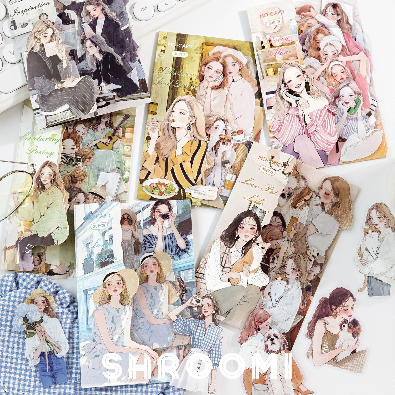 Urban Women Lifestyle Sticker Collection