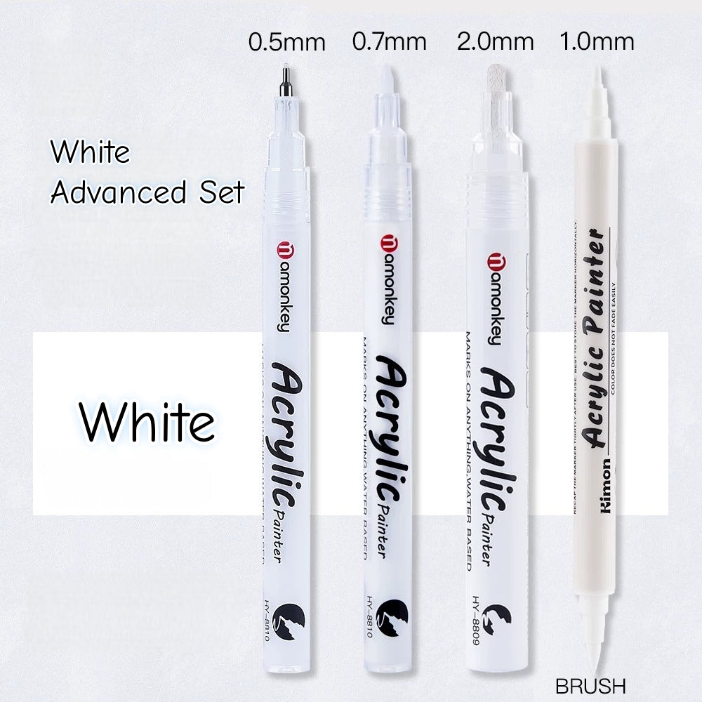 Acrylic liner markers