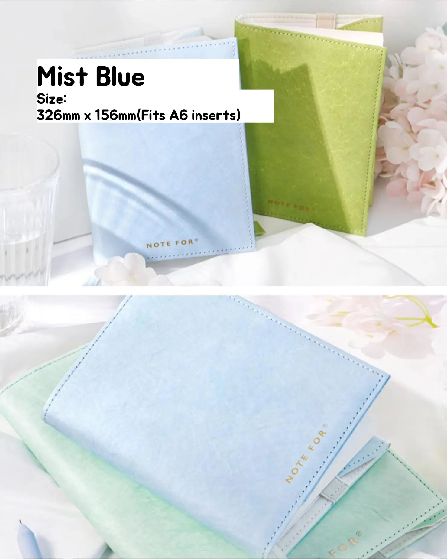 Journal Cover - Tyvek Notebook Cover Notefor