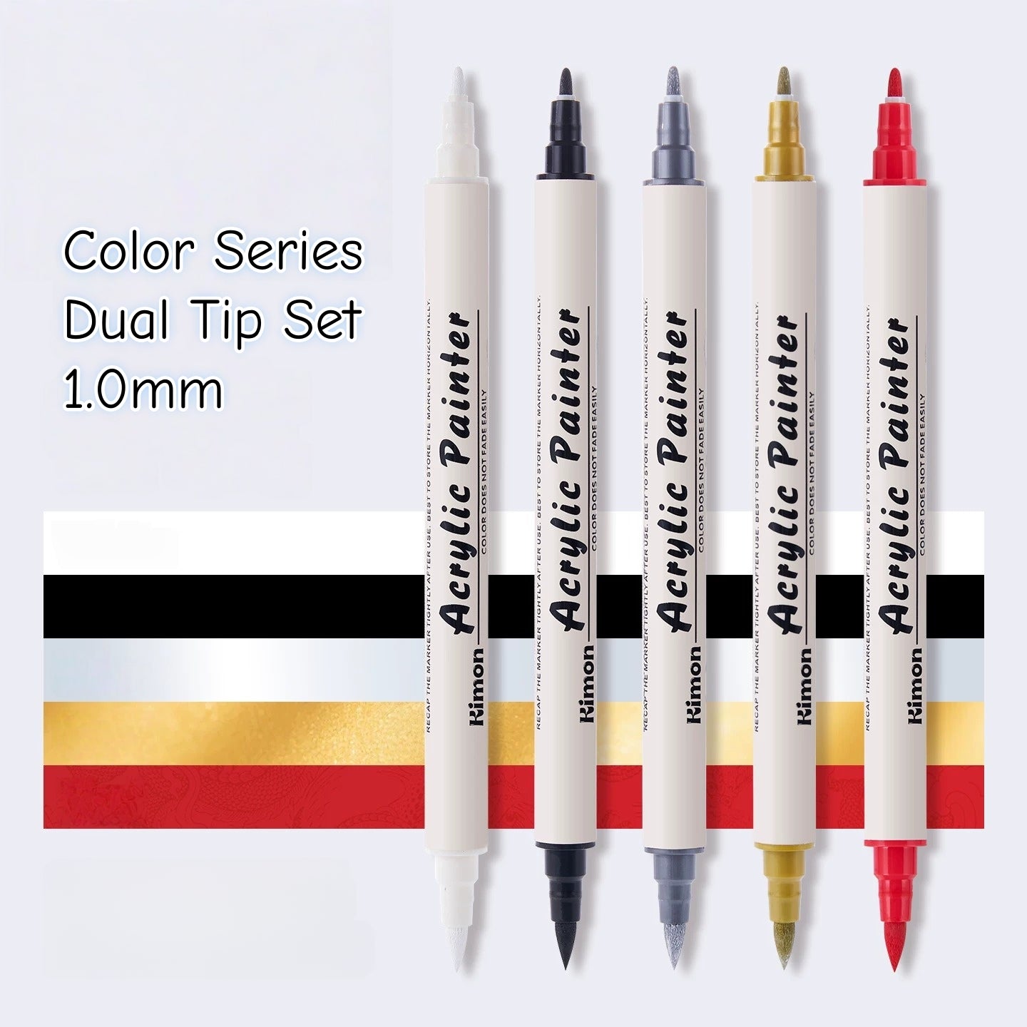 Acrylic liner markers