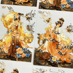 Chinese Floral Immortals PET Tape - No.2 - Shroomi