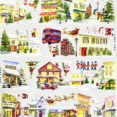 Christmas Village Scene PET Tape - Shroomi