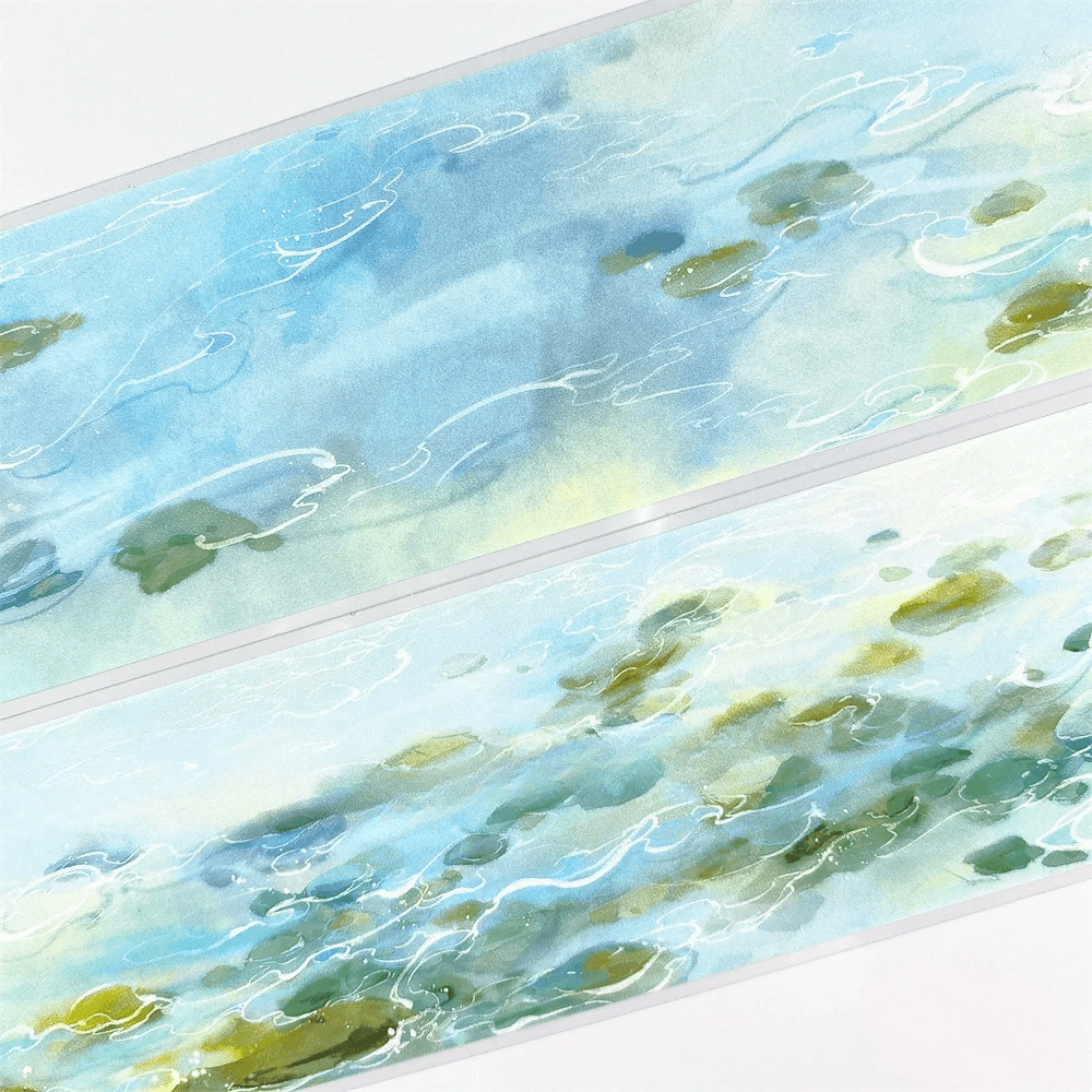 Clear Stream Bed PET Tape - Landscaping Design - Shroomi