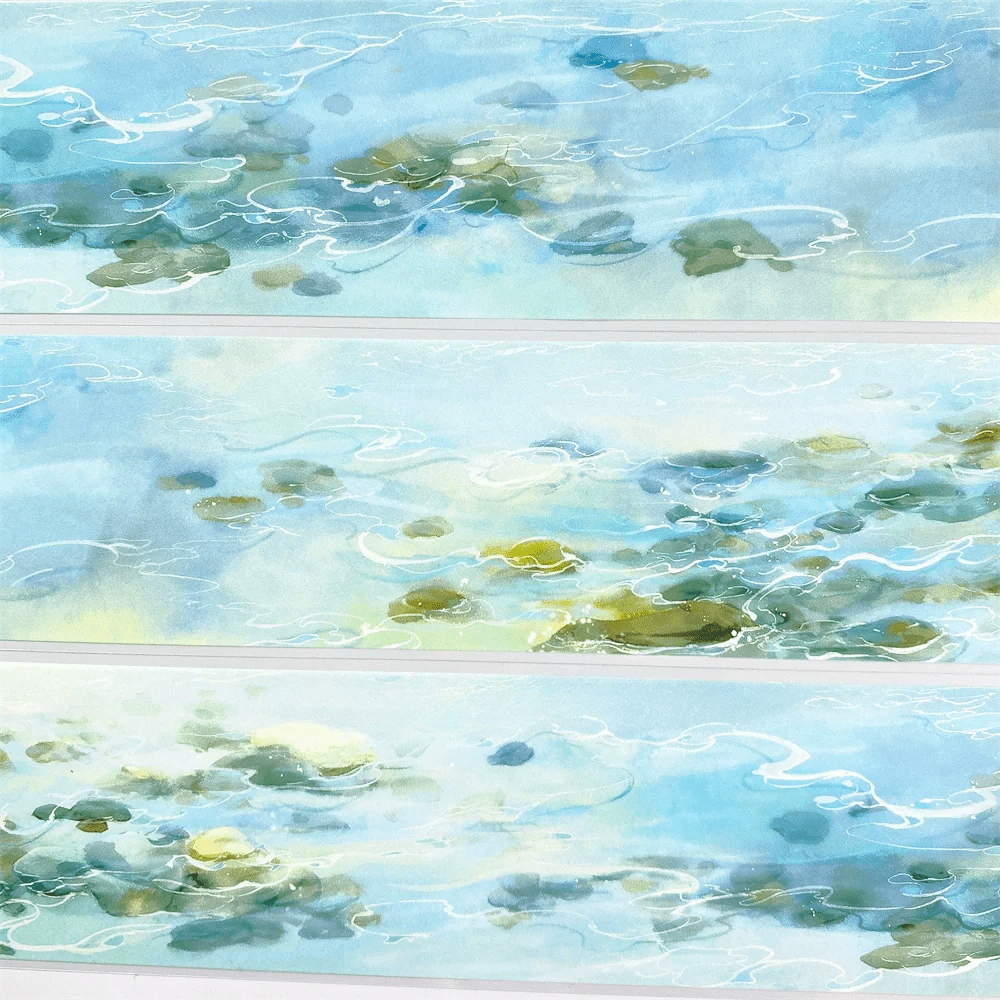 Clear Stream Bed PET Tape - Landscaping Design - Shroomi