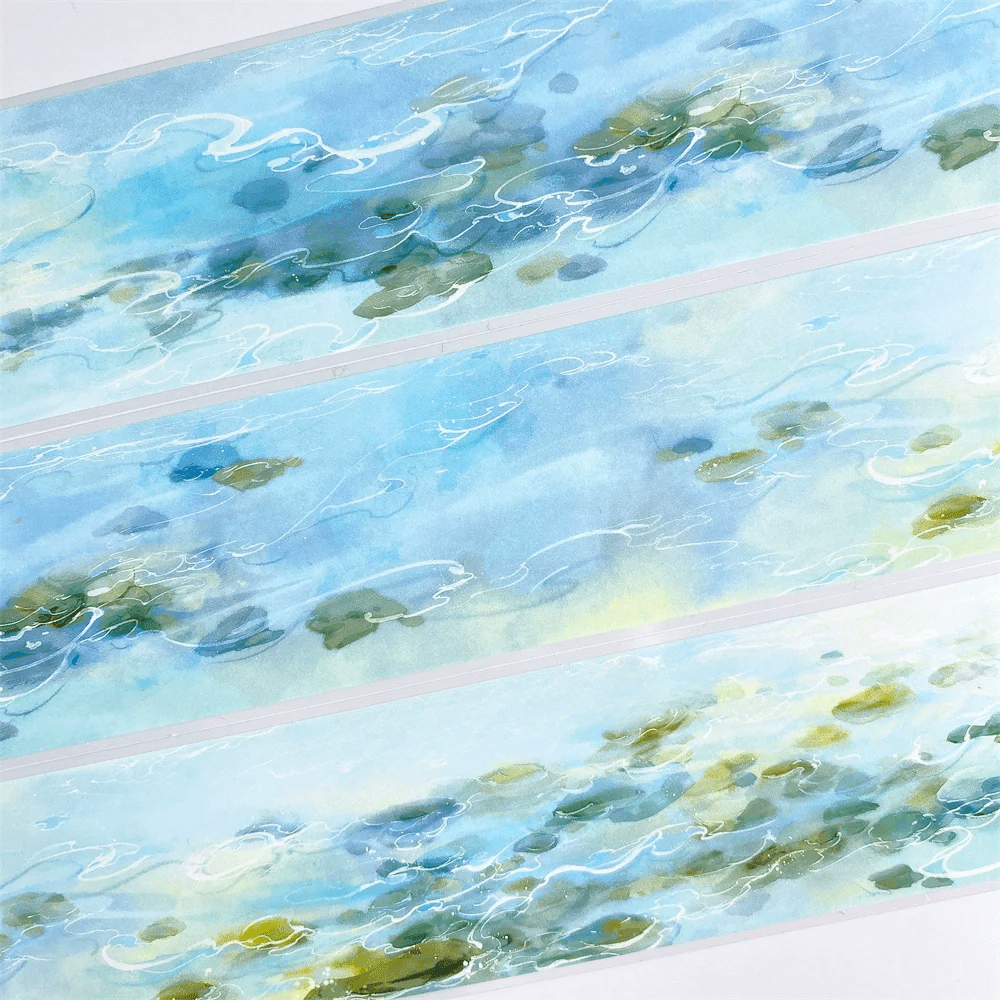 Clear Stream Bed PET Tape - Landscaping Design - Shroomi