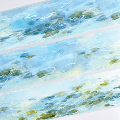 Clear Stream Bed PET Tape - Landscaping Design - Shroomi