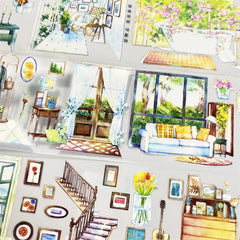 Cozy Home Interior PET Tape - Shroomi