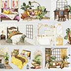 Cozy Interior Scenes PET Tape - Shroomi