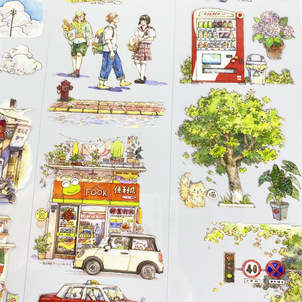 Cozy Street Life PET Tape - Shroomi