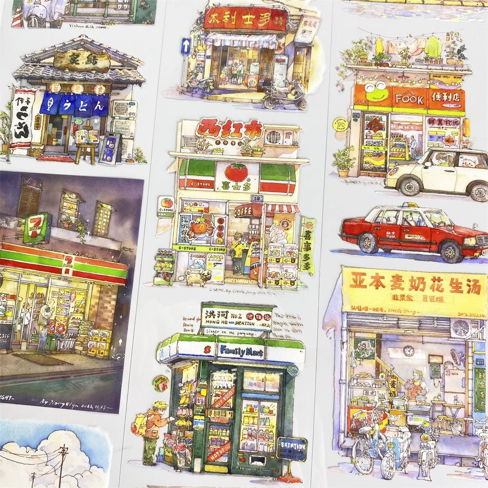 Cozy Street Life PET Tape - Shroomi