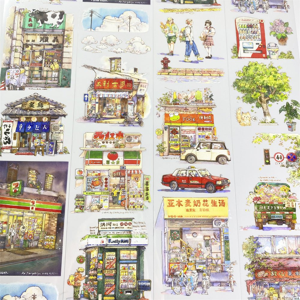Cozy Street Life PET Tape - Shroomi