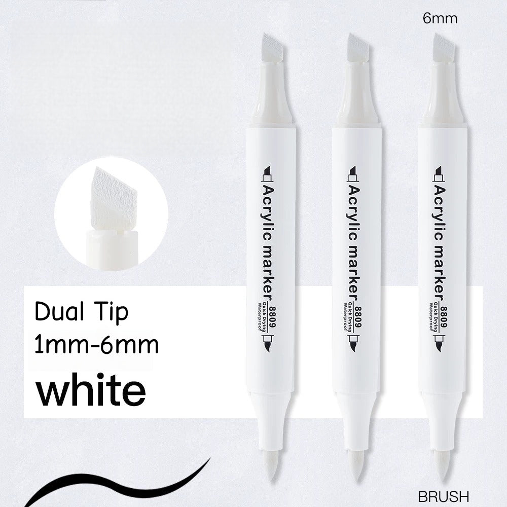 Acrylic liner markers