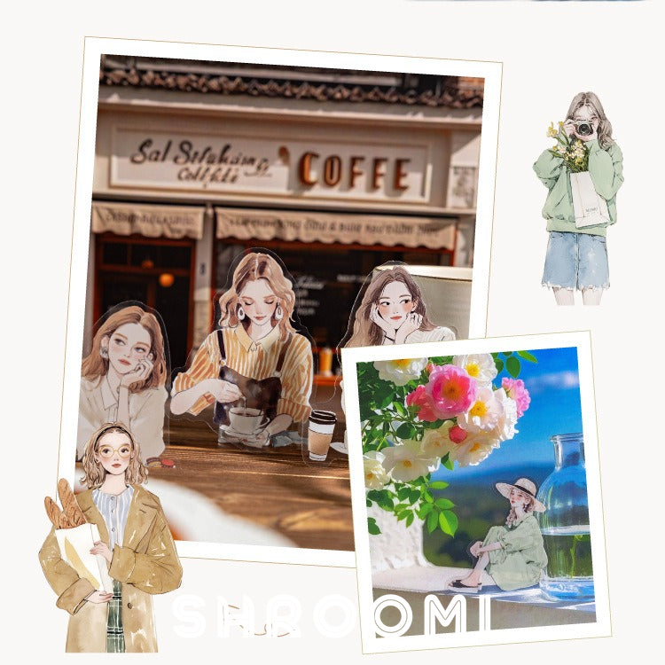 Urban Women Lifestyle Sticker Collection
